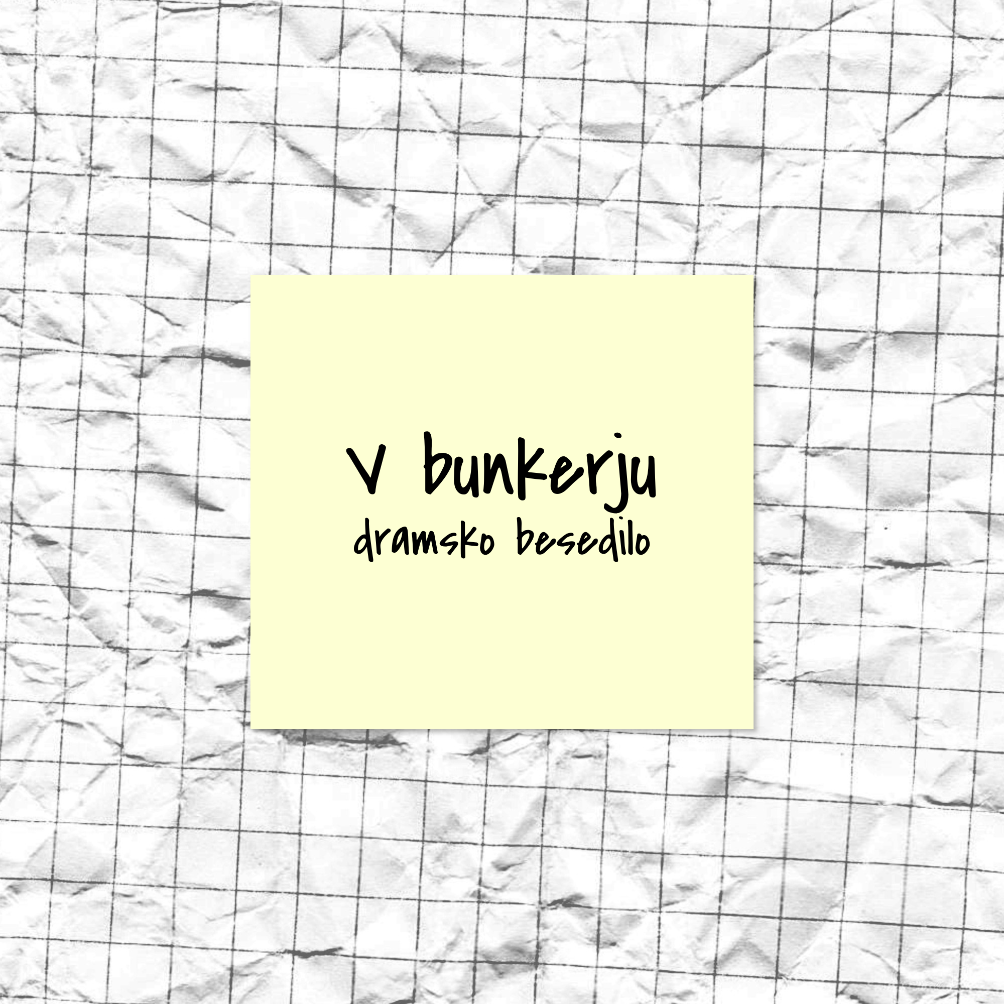 V bunkerju (dramsko besedilo)